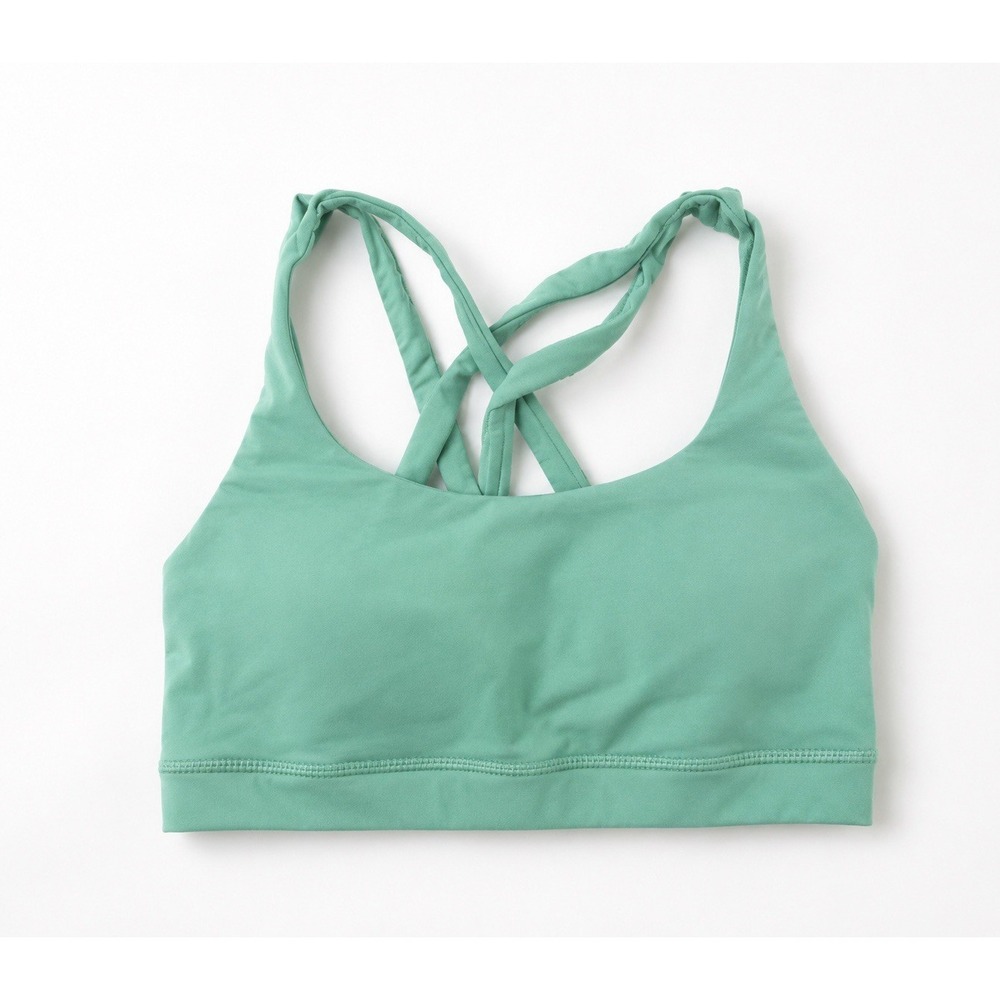 Lululemon Energy Bra - Bright Lime / Neon Green - Size 4